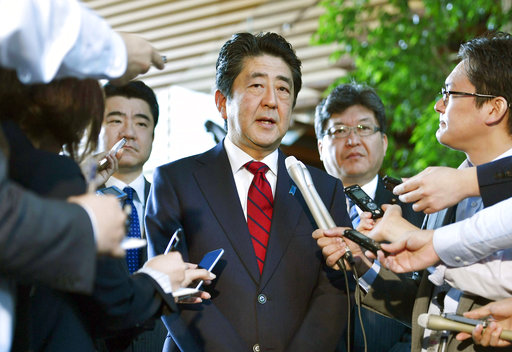 Japanese Prime Minister Shinzo Abe