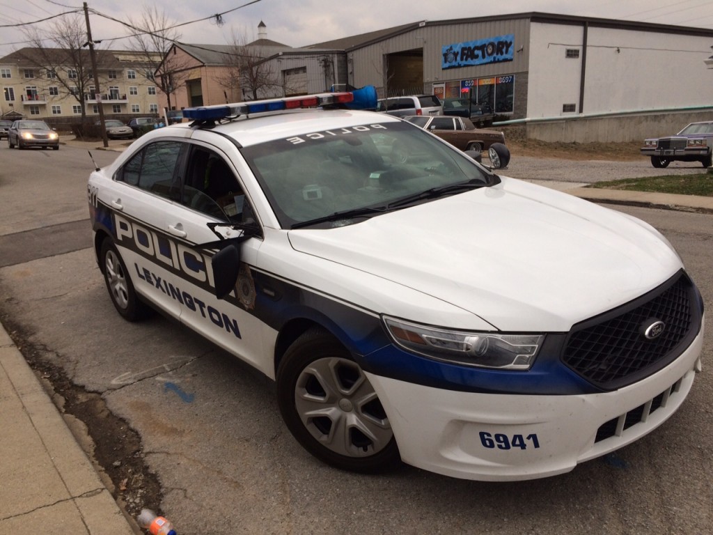 Lexington Police cruiser hits pedestrian on Curry Avenue on 2-21-17