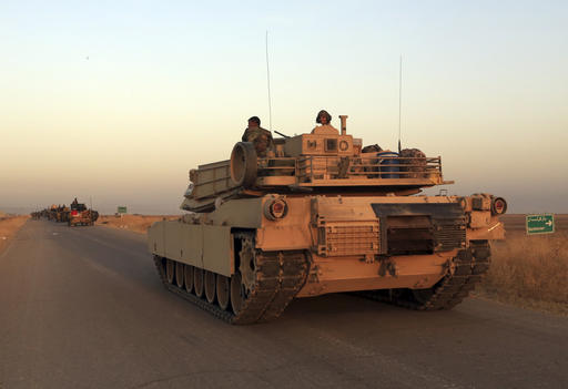 Iraq's elite counterterrorism forces advance near Mosul