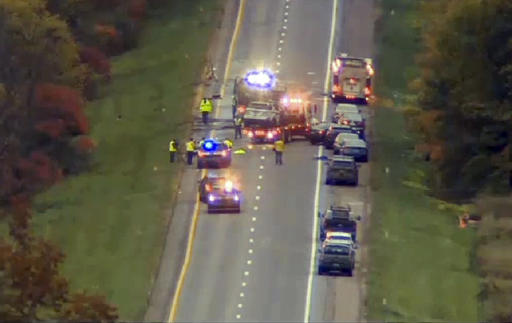 In this still image from video provided by WCAX-TV