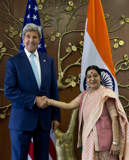 Indian Foreign Minister Sushma Swaraj