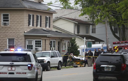 CORRECTS BYLINE TO DORAL CHENOWETH III- A person is removed from the Pine Kirk nursing home in Kirkersville