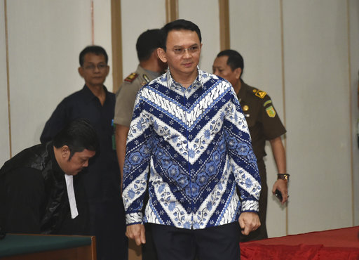Jakarta Governor Basuki "Ahok" Tjahaja Purnama