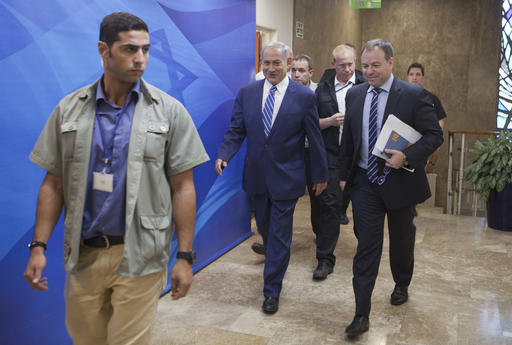 Israeli Prime Minister Benjamin Netanyahu
