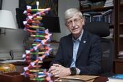 National Institutes of Health (NIH) Director Francis Collins poses for a portrait at the NIH headquarters in Bethesda
