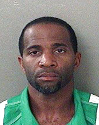 This photo made available by the Escambia County Sheriff's Office