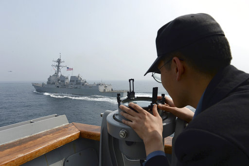 In this photo provided by South Korean Defense Ministry