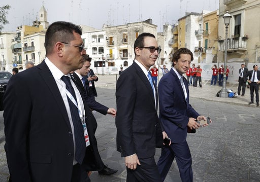 United States Treasury Secretary Steven Mnuchin