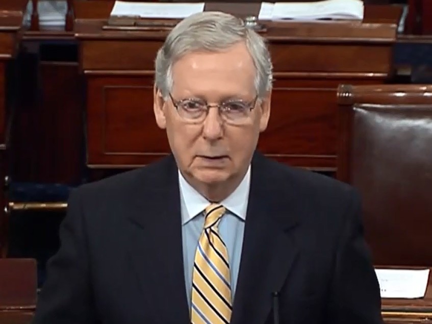 Senate Majority Leader Mitch McConnell