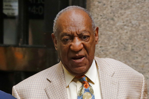 Bill Cosby leaves after attending jury selection in his sexual assault case at the Allegheny County Courthouse