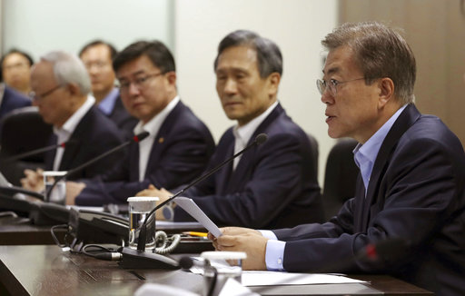 South Korean President Moon Jae-in