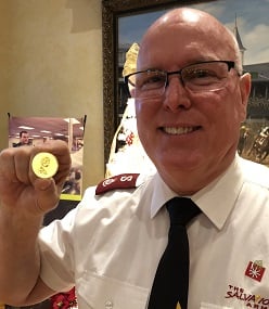 Gold coin found in Salvation Army kettle in Louisville