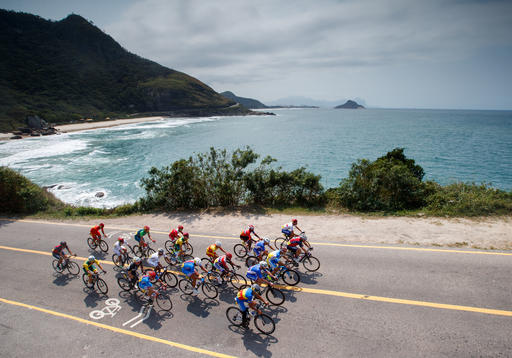 In this photo released by the IOC