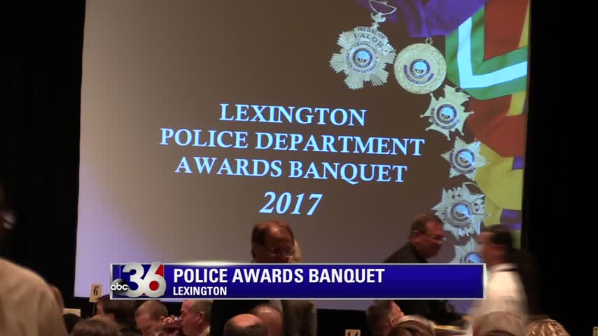 Lexington Police annual awards banquet 6-13-17