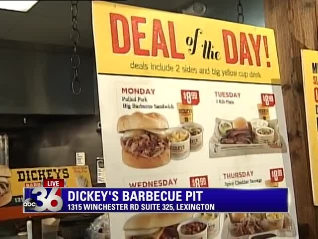 Dickey's Barbecue Pit (Live Shot - 2) - ABC 36 News