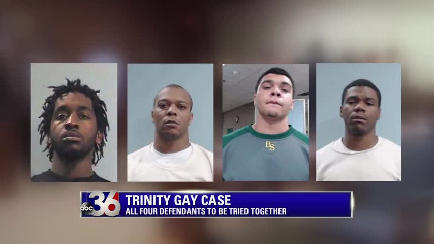Four suspects in Trinity Gay shooting death murder.  Left to right:  Lamonte Williams