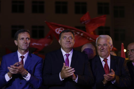 Bosnian Serb Milorad Dodik
