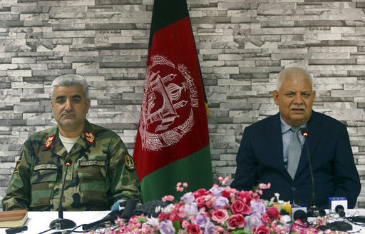 Afghanistan's Defense Minister Abdullah Habibi