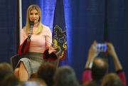 White House senior adviser Ivanka Trump talks during a town hall meeting on Tax Reform at the Northampton Township Senior Center in Richboro