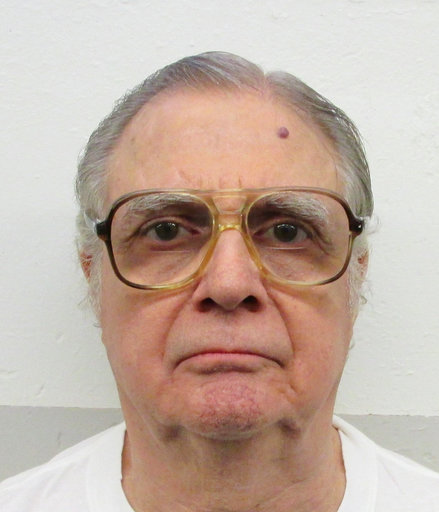 This undated photo released by the Alabama Department of Corrections shows death row inmate Tommy Arthur