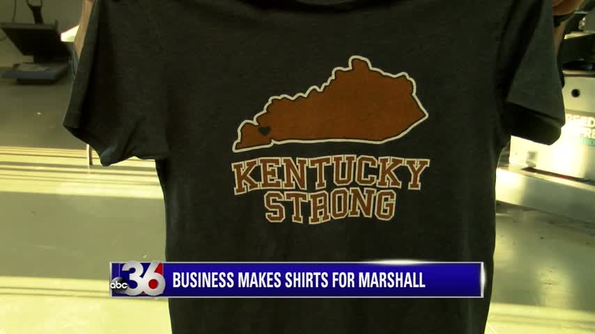 Kentucky Strong t-shirt from Shop Local Kentucky in Lexington which supports Marshall County High School shooting victims and their families 1-26-18
