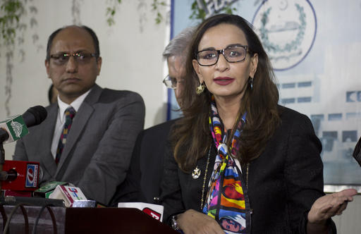Pakistani legislator Sherry Rehman