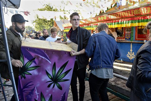 Residents of Christiania