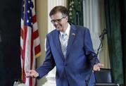 Texas Lt. Gov. Dan Patrick presides over the Senate