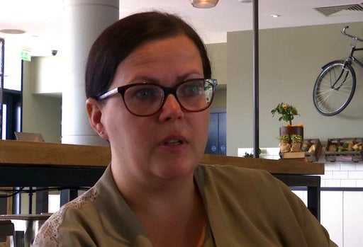 In this image made from video