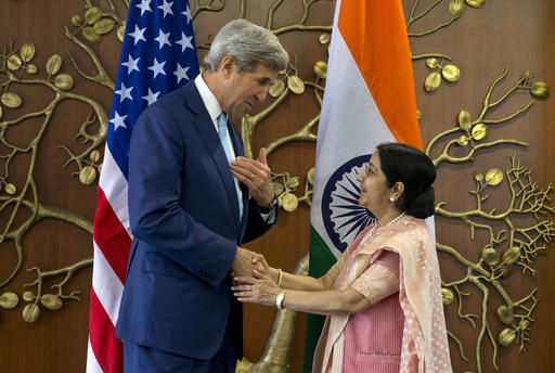 Indian Foreign Minister Sushma Swaraj