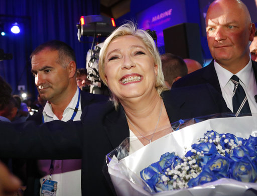 Far-right leader and candidate for the 2017 French presidential election