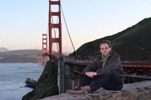 This is an undated image taken from Facebook of Germanwings co-pilot Andreas Lubitz in San Francisco. Summaries of FBI interviews with flight instructors show that  Lubitz