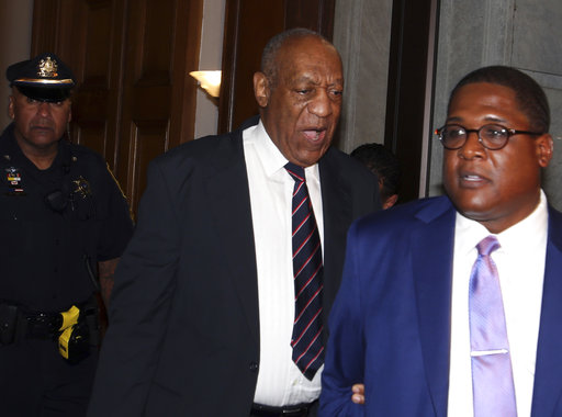 Bill Cosby leaves the Montgomery County Courthouse in Norristown Pa.