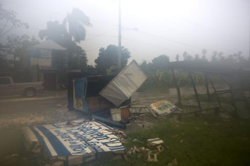 A structure lays on the ground