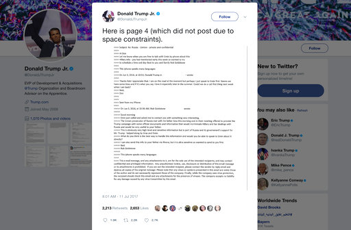 This screenshot shows a tweet posted Tuesday
