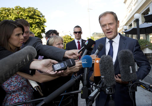 European Council President Donald Tusk