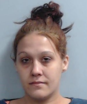 Britane Webb is accused of shoplifting at a Ross store and hitting a Lexington Police cruiser.