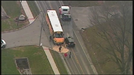 18 student injured in bus crash on way to school in Louisville.