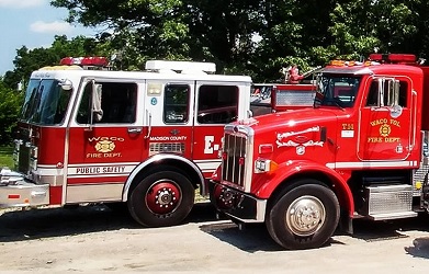 Someone stole  several items from the Waco Fire Department.