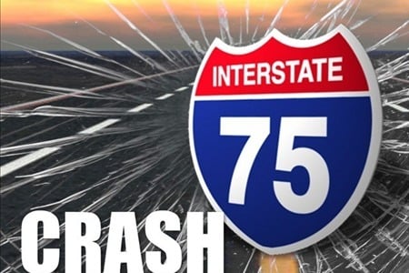 I-75 Crash graphic