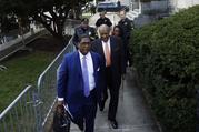 Bill Cosby arrives for his sexual assault trial