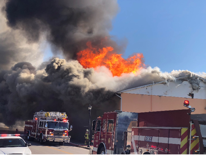 123 Art Gallery fire