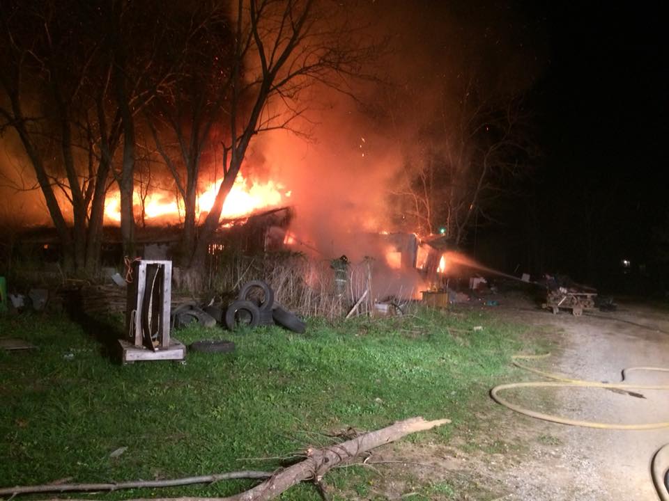 Laurel Co fire 4/9