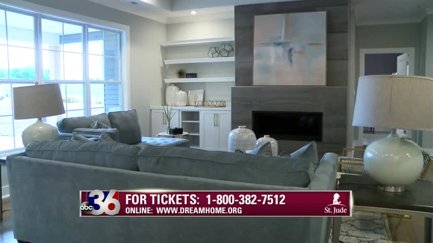 Inside of St. Jude Dream Home in Lexington on Polo Club Boulevard on Sneak Peek tour day 5-17-18