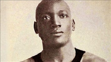 President Trump pardons boxer Jack Johnson.