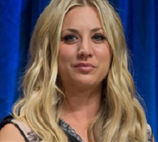 Actress Kaley Cuoco