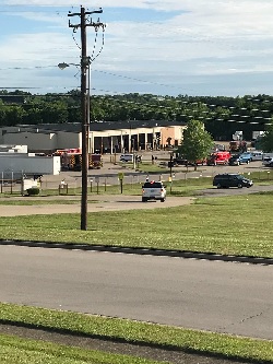 Explosion at UPS facility on Blue Sky Parkway in Lexington.