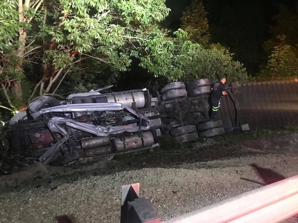 rockcastle semi crash 6/28
