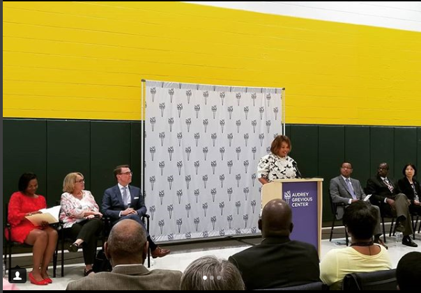 Audrey Grevious Center Renaming Ceremony