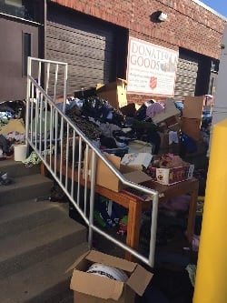 Salvation Army in Lexington has a problem with people dumping donated items outside its facility.